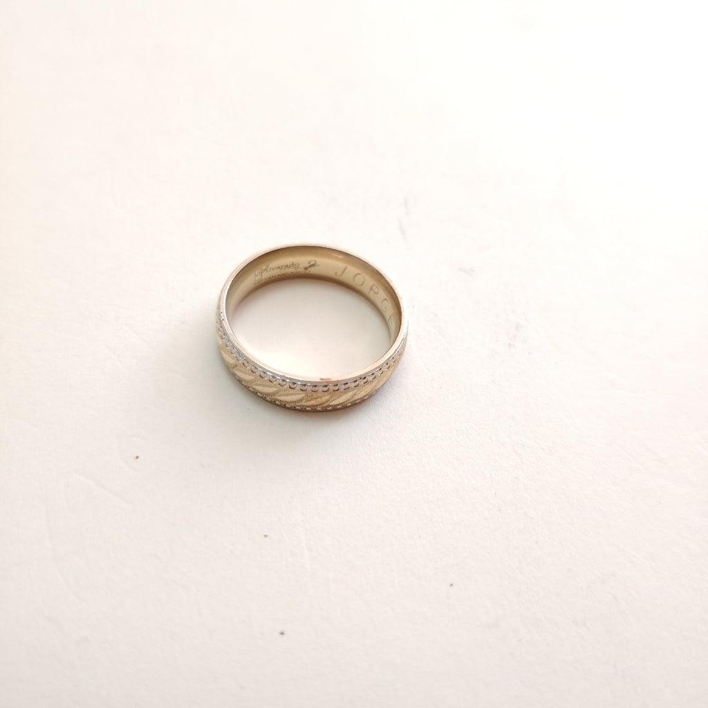 ARGOLLA ORO 14 K 4.2 GRMS (SEMINUEVO)