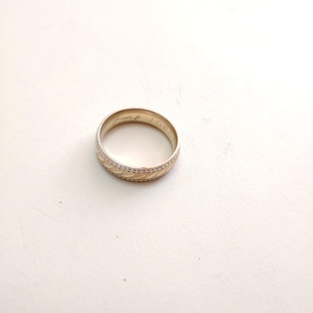 ARGOLLA ORO 14 K 4.2 GRMS (SEMINUEVO)