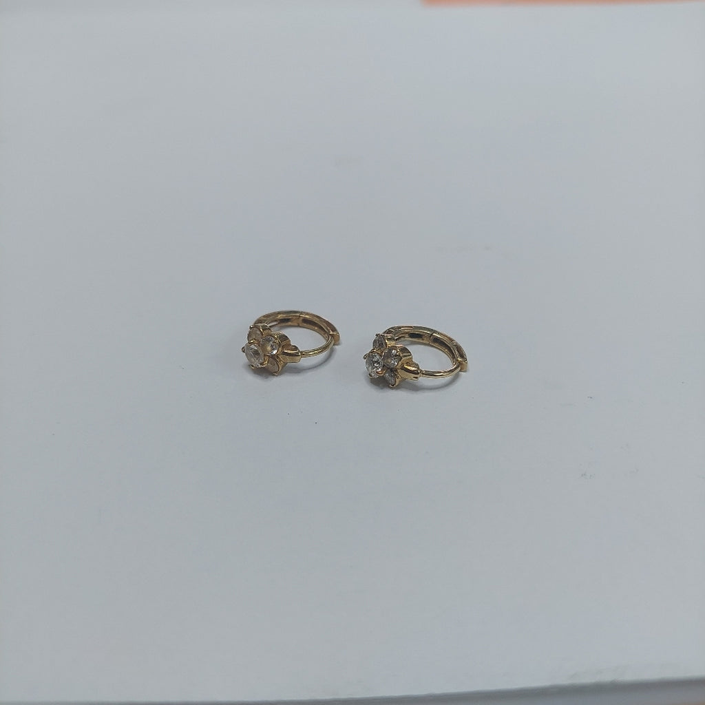 ARRACADAS PAR ORO 14 K 2,00 GRMS (SEMINUEVO)