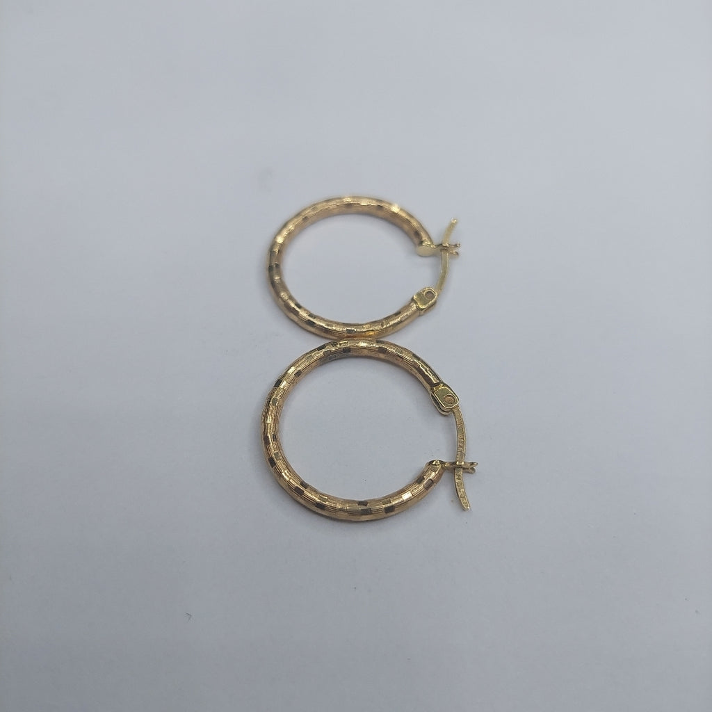 ARRACADAS PAR ORO 14 K 2,00 GRMS (SEMINUEVO)