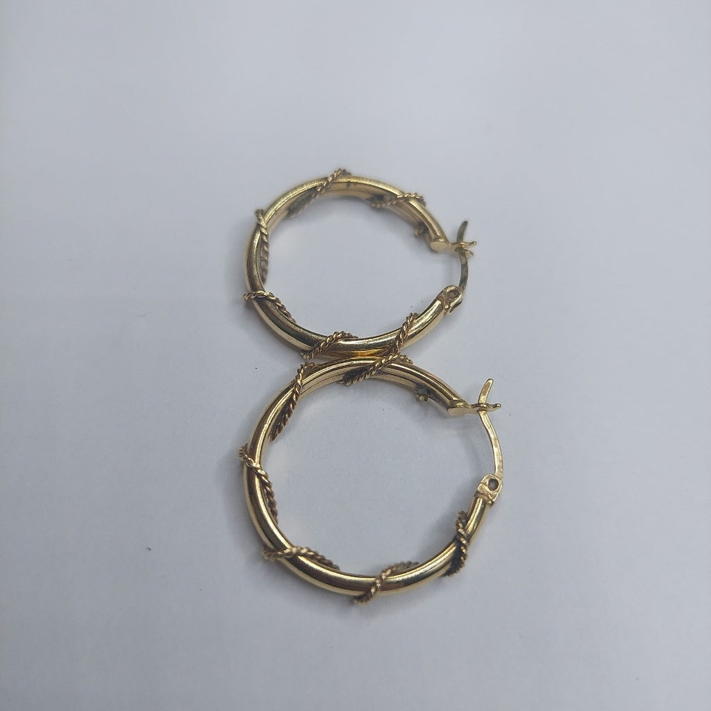 ARRACADAS PAR ORO 14 K 2,90 GRMS (SEMINUEVO)