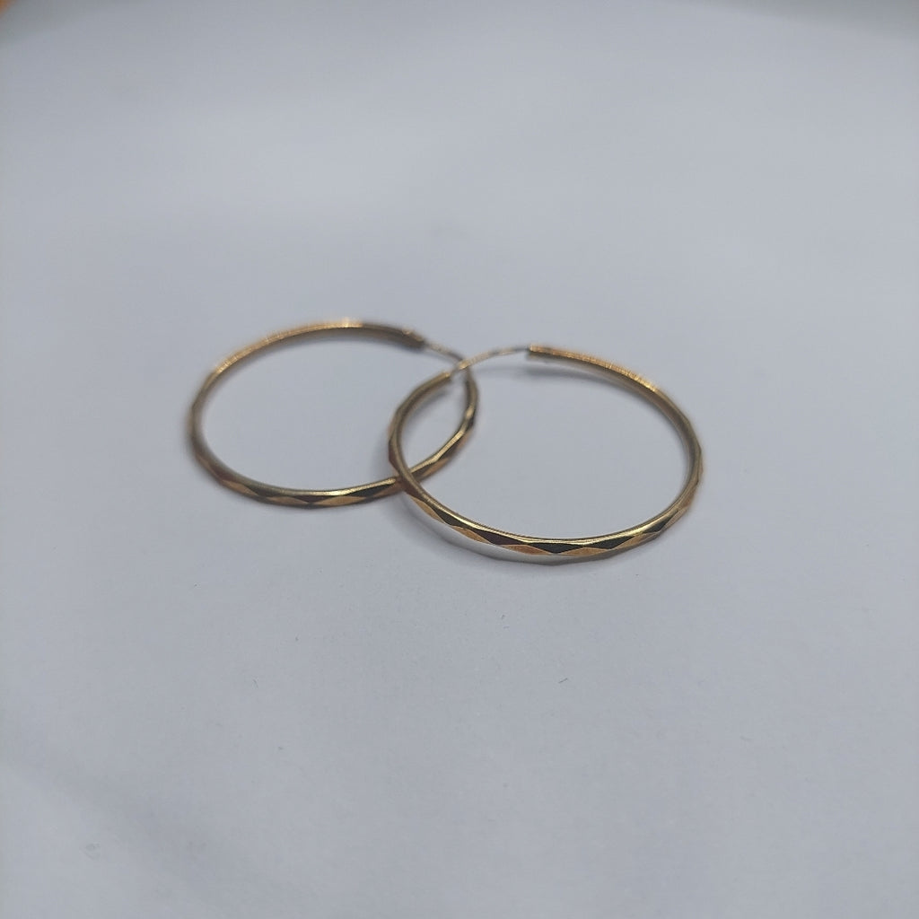 ARRACADAS PAR ORO 14 K 2,00 GRMS (SEMINUEVO)
