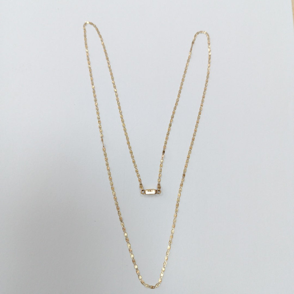 CADENA ORO,ORO COMBINADO 10 K 2,20 GRMS (SEMINUEVO)