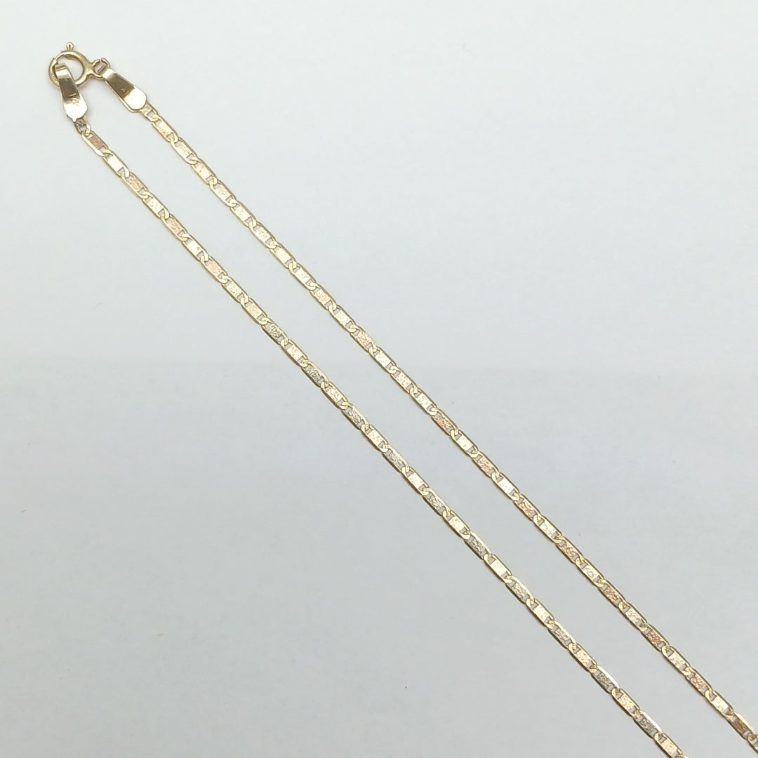 CADENA ORO 14 K 1,60 GRMS (SEMINUEVO)