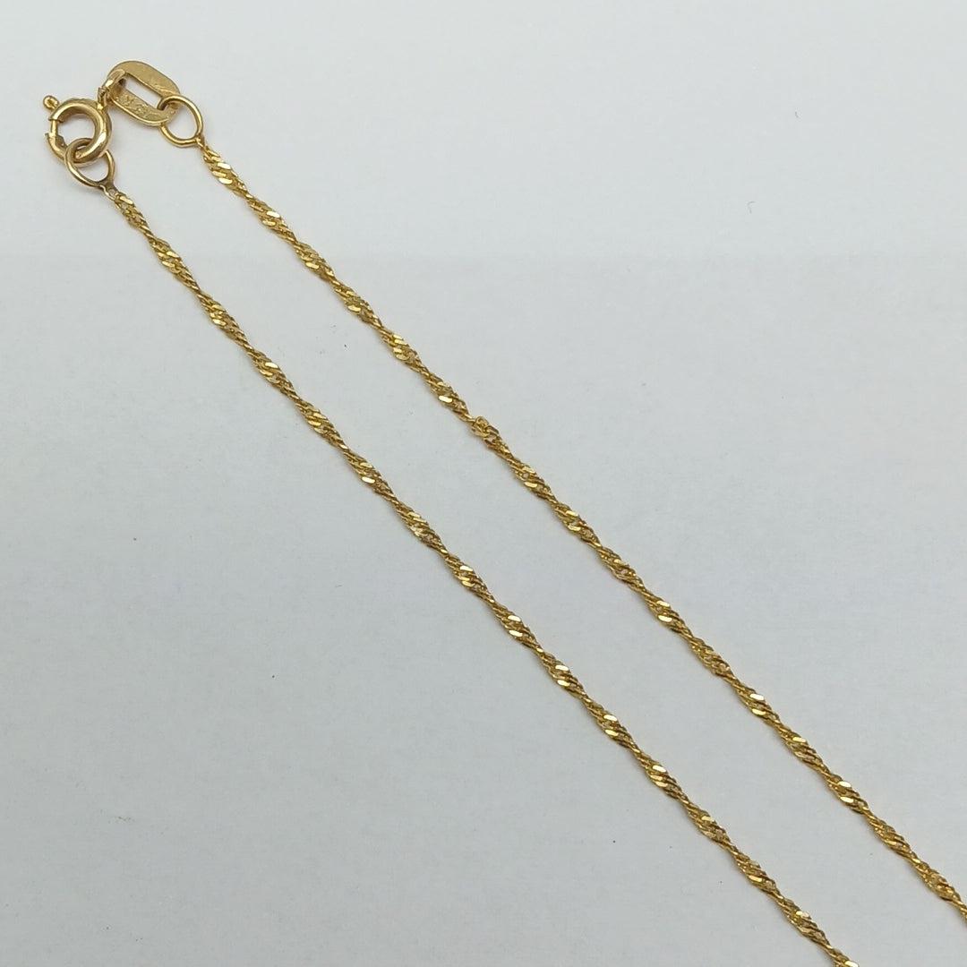 CADENA ORO 14 K 1,50 GRMS (SEMINUEVO)