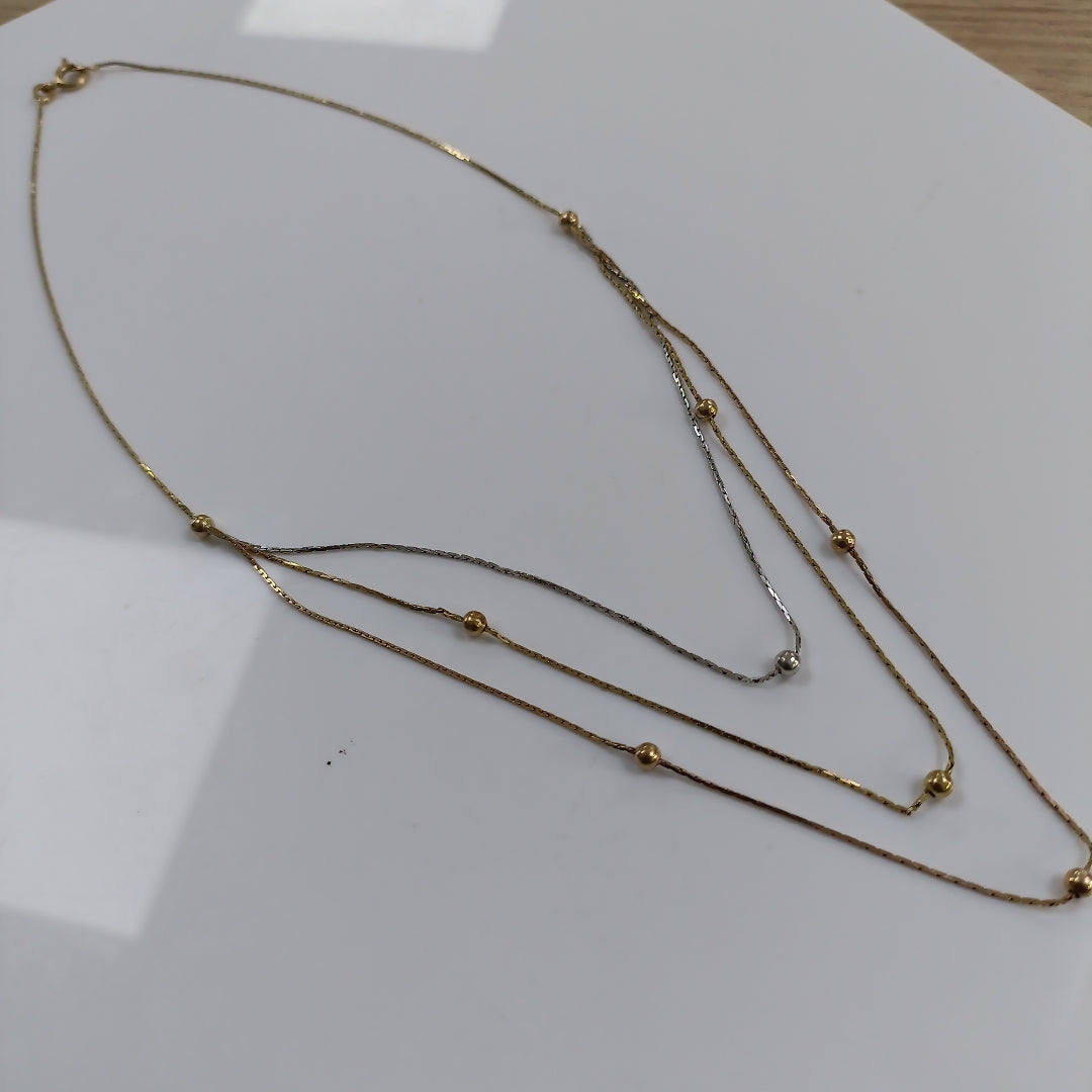 GARGANTILLA ORO 14 K 4,50 GRMS (SEMINUEVO)