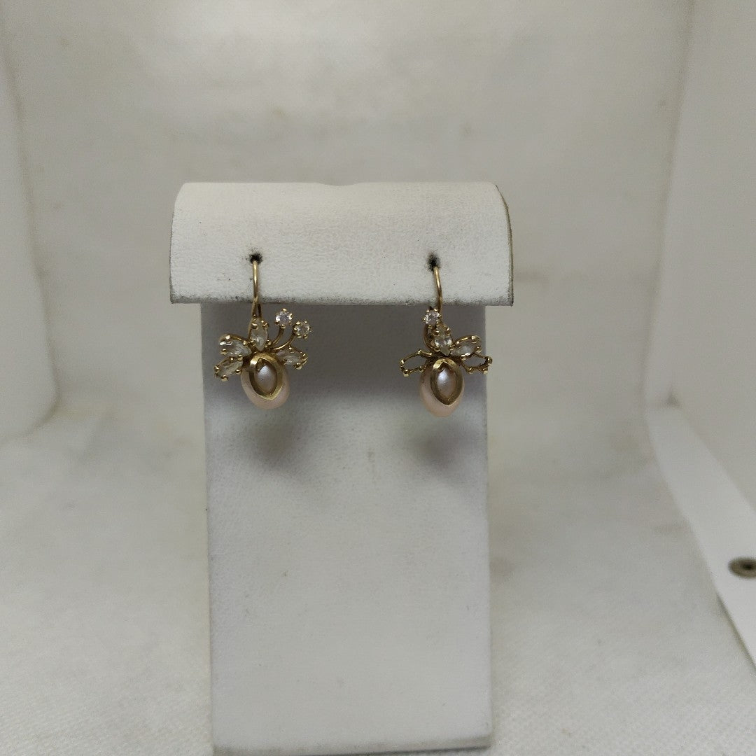 ARETES PAR ORO 10 K 3,40 GRMS (SEMINUEVO)