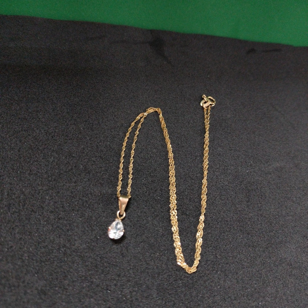 CADENA, DIJE ORO 10 K 1.5 GRMS (SEMINUEVO)