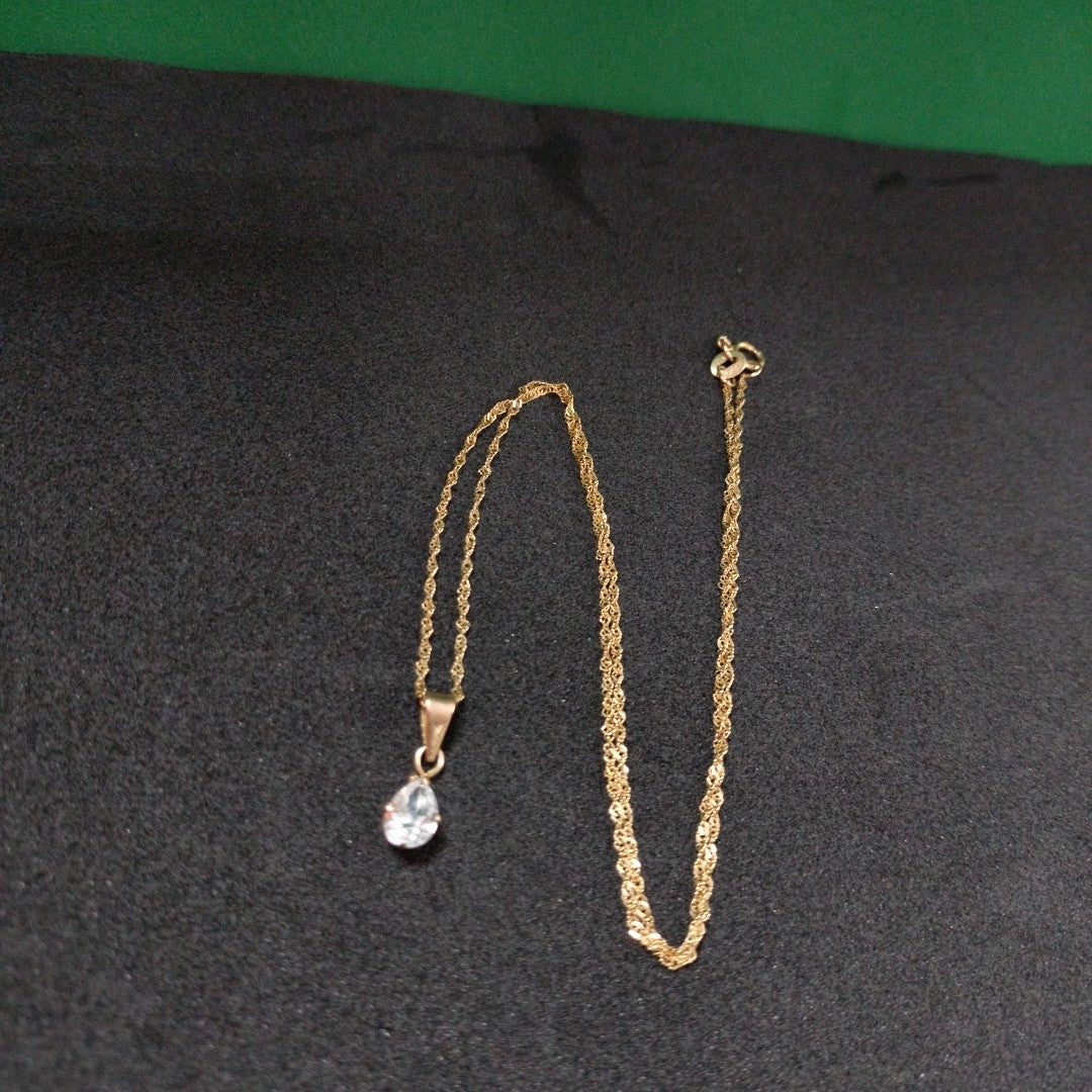 CADENA, DIJE ORO 10 K 1.5 GRMS (SEMINUEVO)