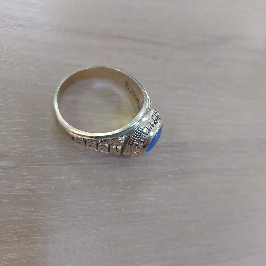 ANILLO DE GRADUACIÓN ORO 10 K 18,80 GRMS (SEMINUEVO)