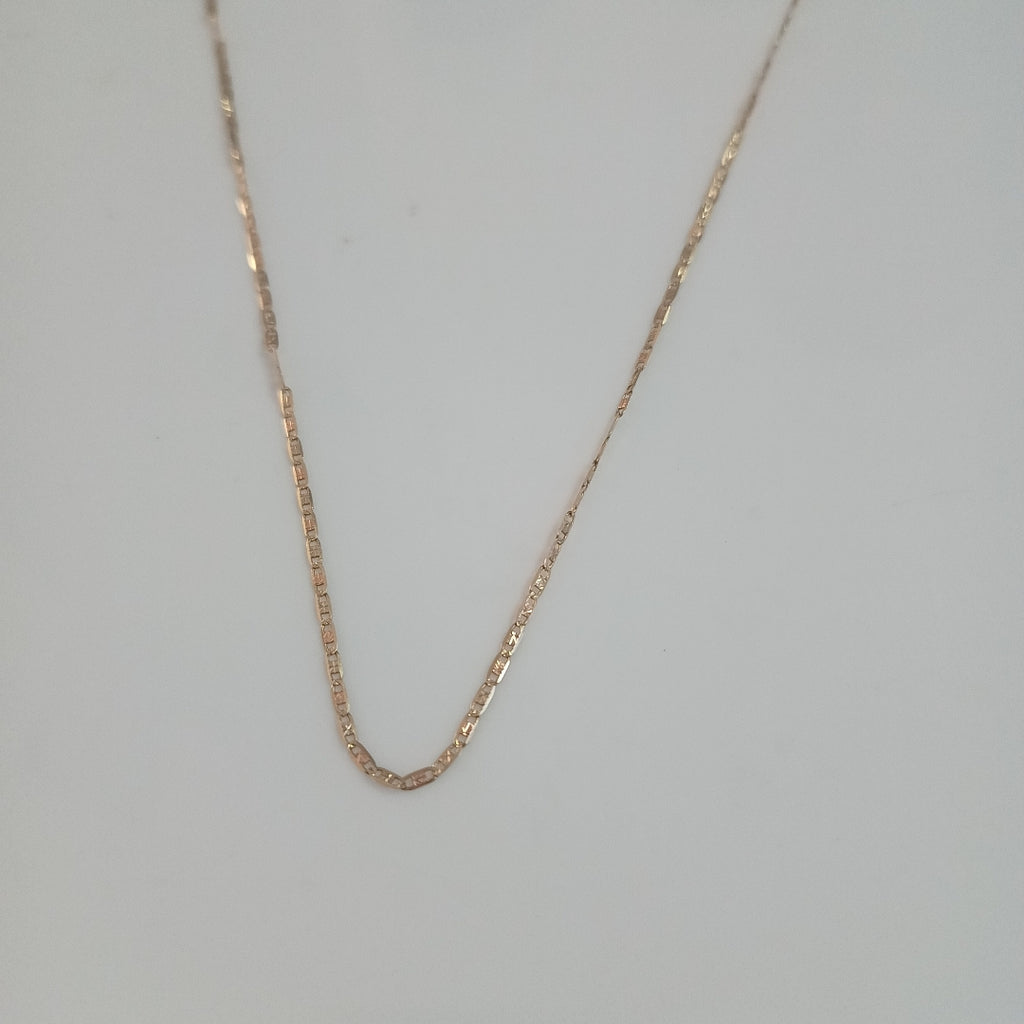 CADENA ORO COMBINADO 10 K 2.2 GRMS (SEMINUEVO)