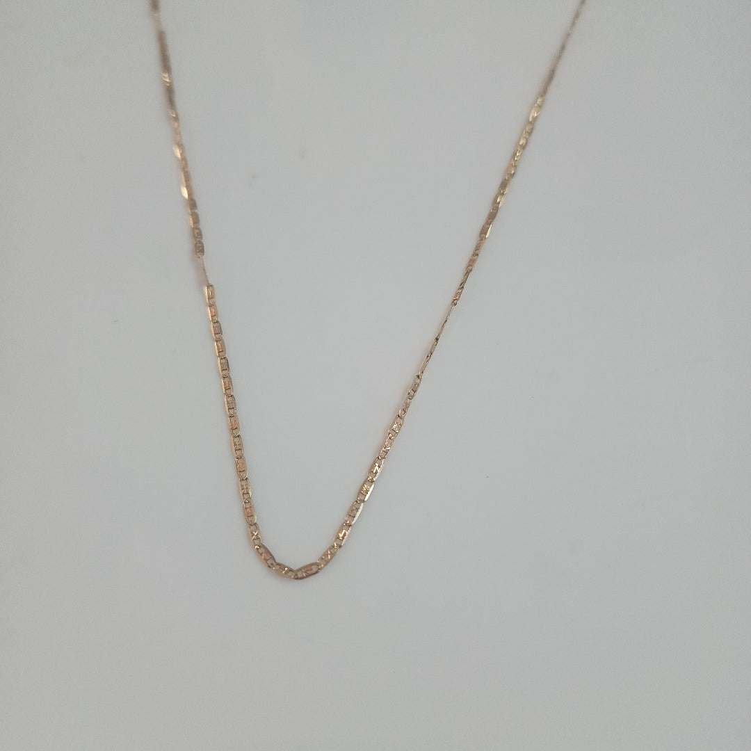 CADENA ORO COMBINADO 10 K 2.2 GRMS (SEMINUEVO)