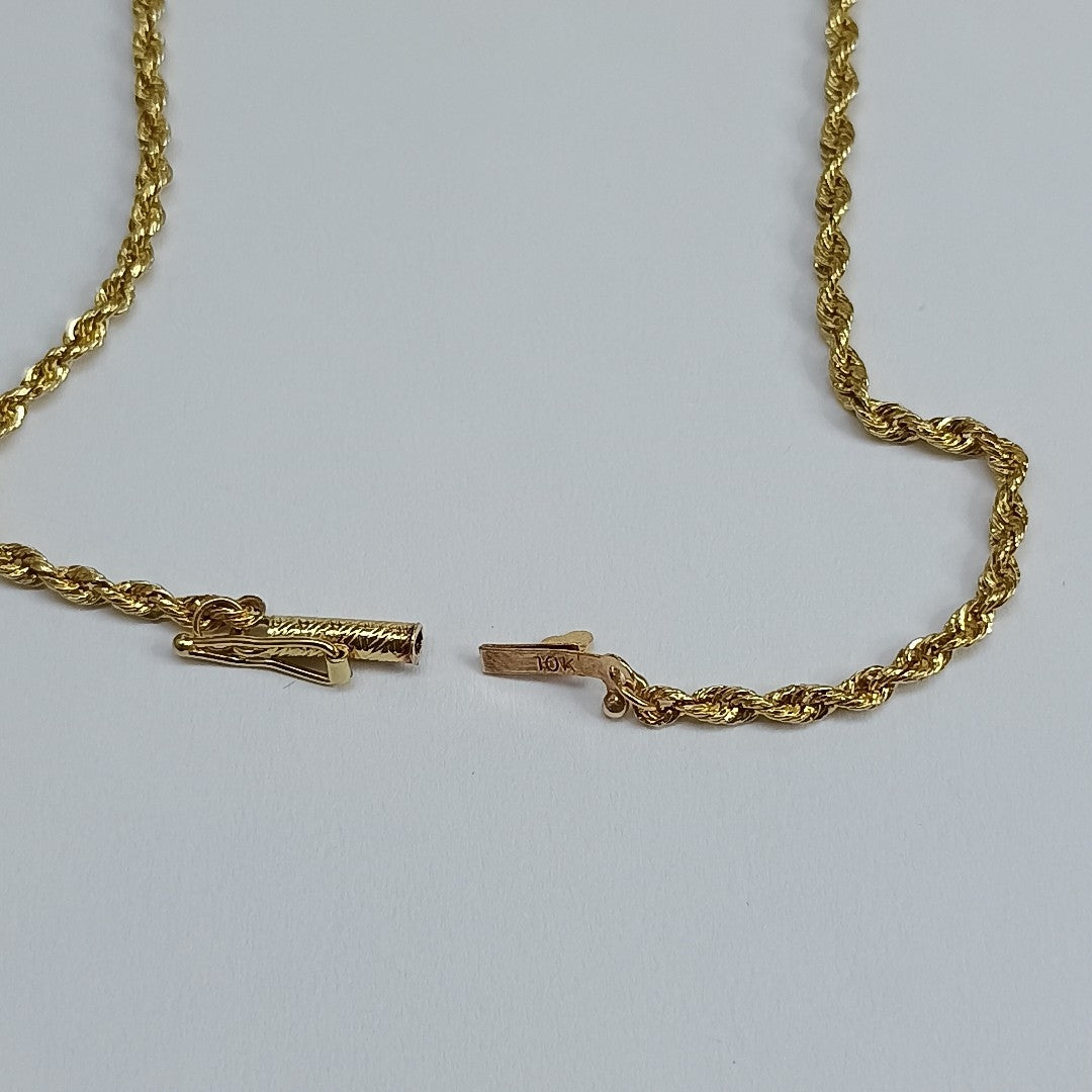 CADENA ORO 10 K 2,20 GRMS (SEMINUEVO)