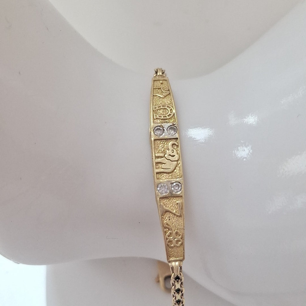 ESCLAVA ORO 10 K 3 GRMS (SEMINUEVO)