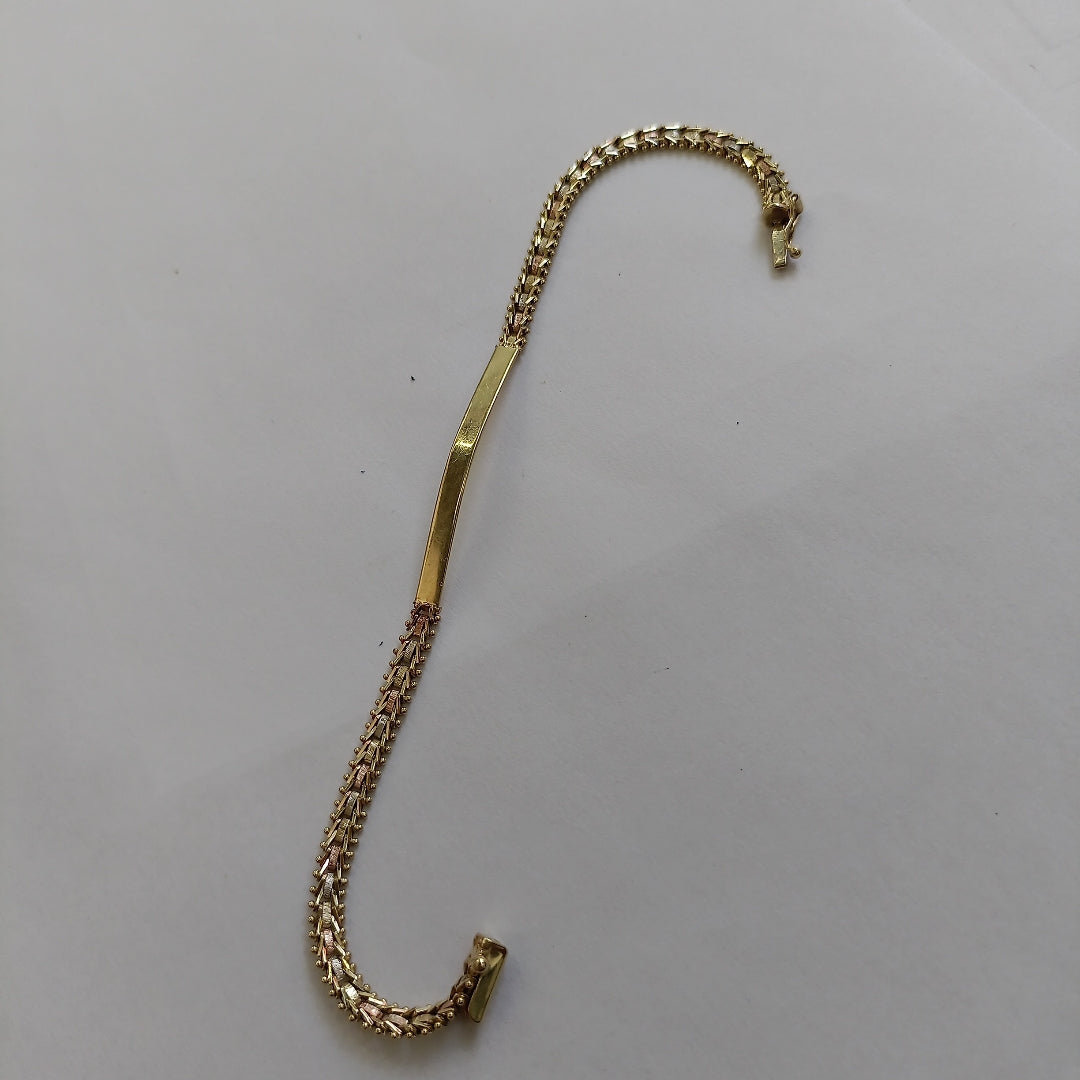 ESCLAVA ORO 14 K 7.5 GRMS (SEMINUEVO)