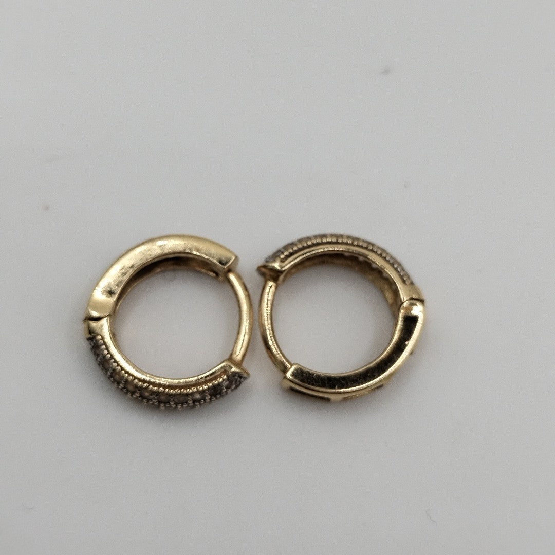 ARRACADAS PAR ORO 14 K 2 GRMS (SEMINUEVO)