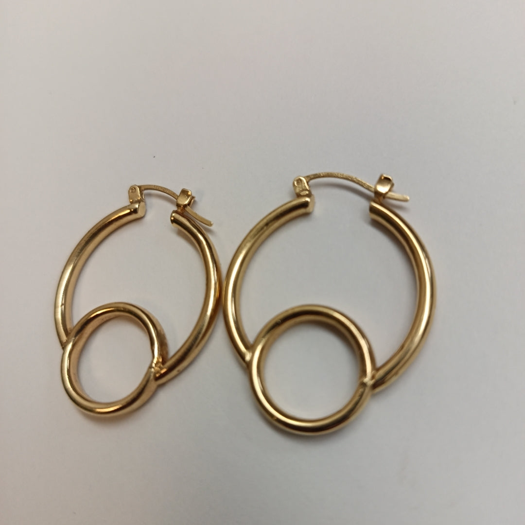 ARRACADAS PAR ORO 14 K 4,50 GRMS (SEMINUEVO)