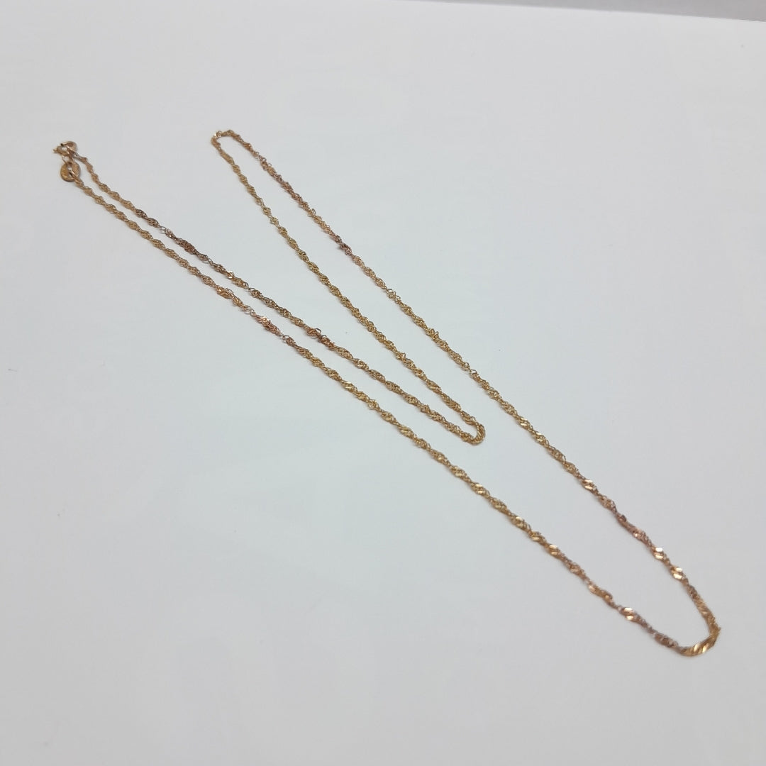 CADENA ORO 10 K 1,10 GRMS (SEMINUEVO)