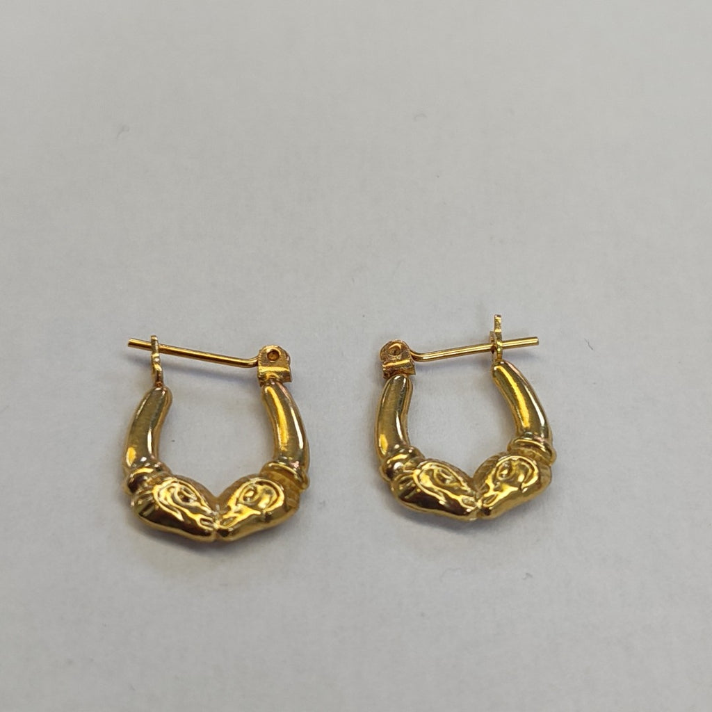 ARRACADAS PAR ORO 14 K 1,10 GRMS (SEMINUEVO)