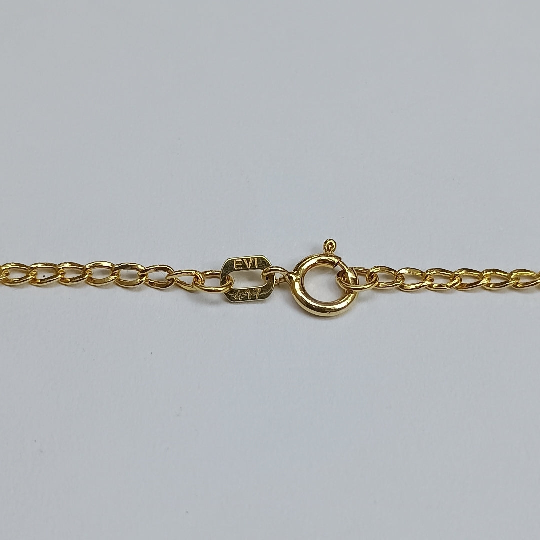 CADENA ORO 10 K 1,20 GRMS (SEMINUEVO)