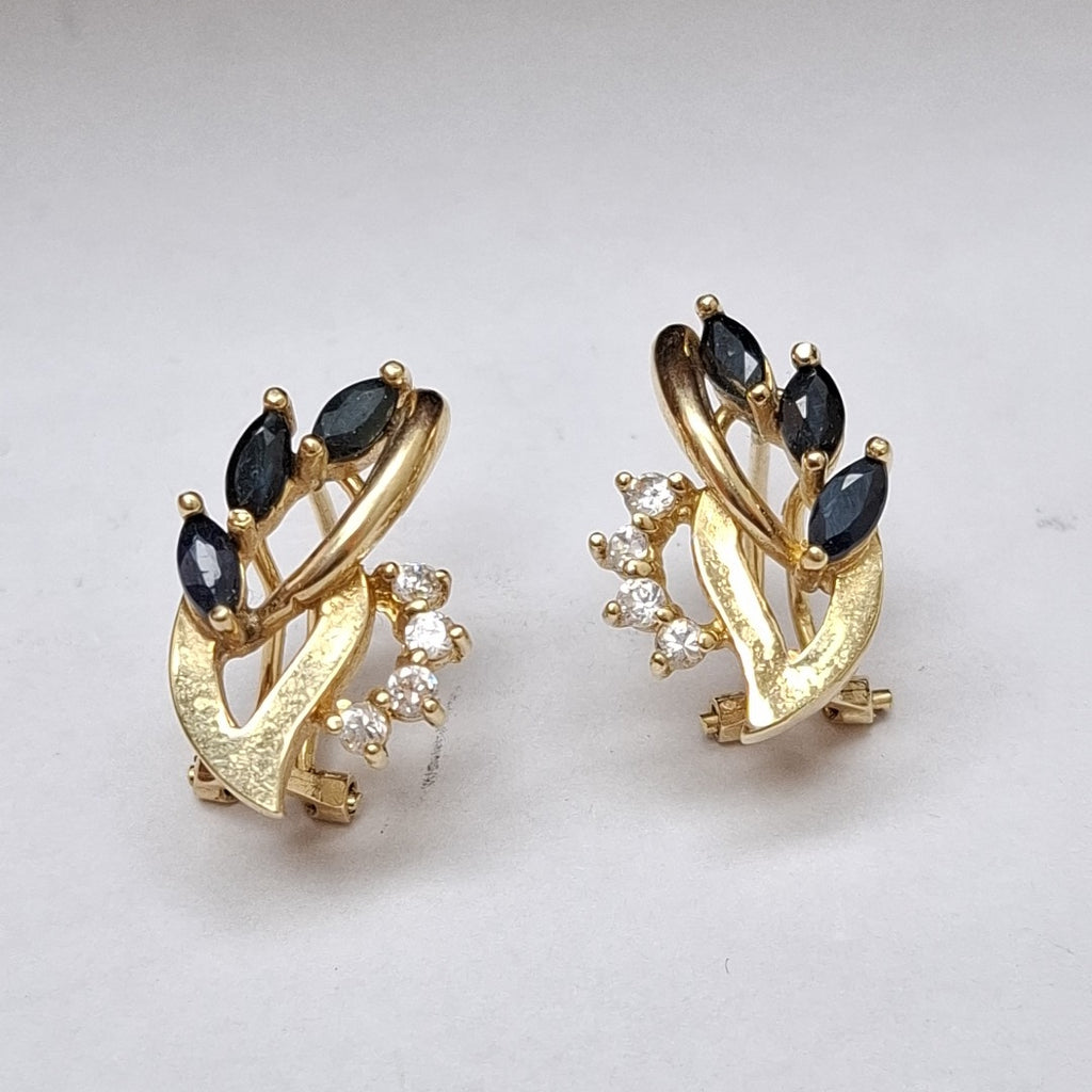 ARETES PAR ORO 14 K 5.4 GRMS (SEMINUEVO)