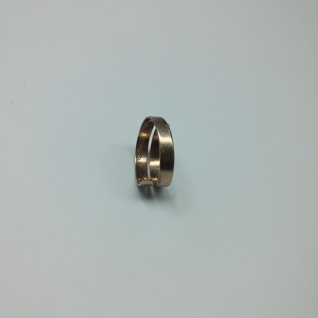 ANILLO ORO 14 K 3.3 GRMS (SEMINUEVO)