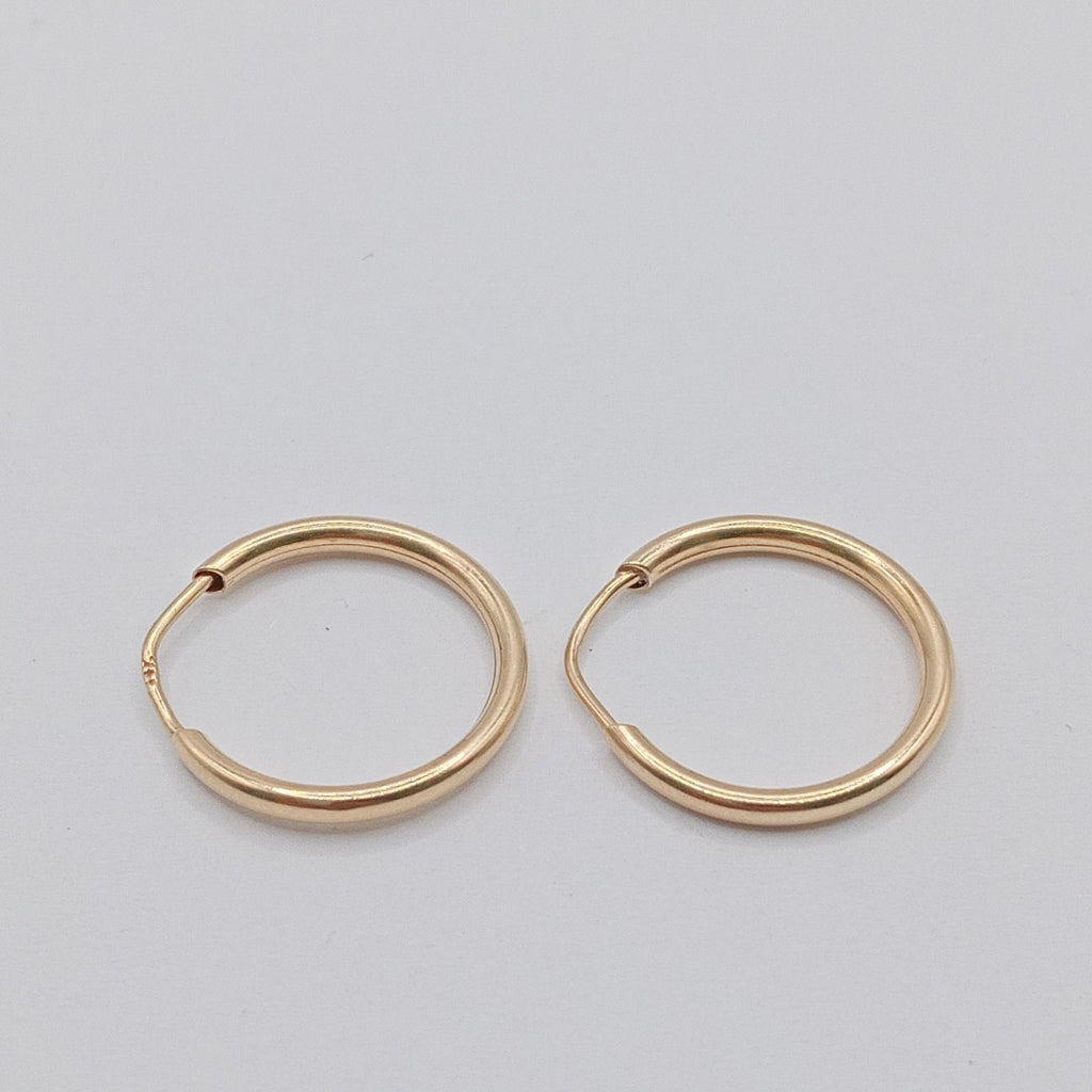 ARRACADAS PAR ORO 14 K 1.4 GRMS (SEMINUEVO)