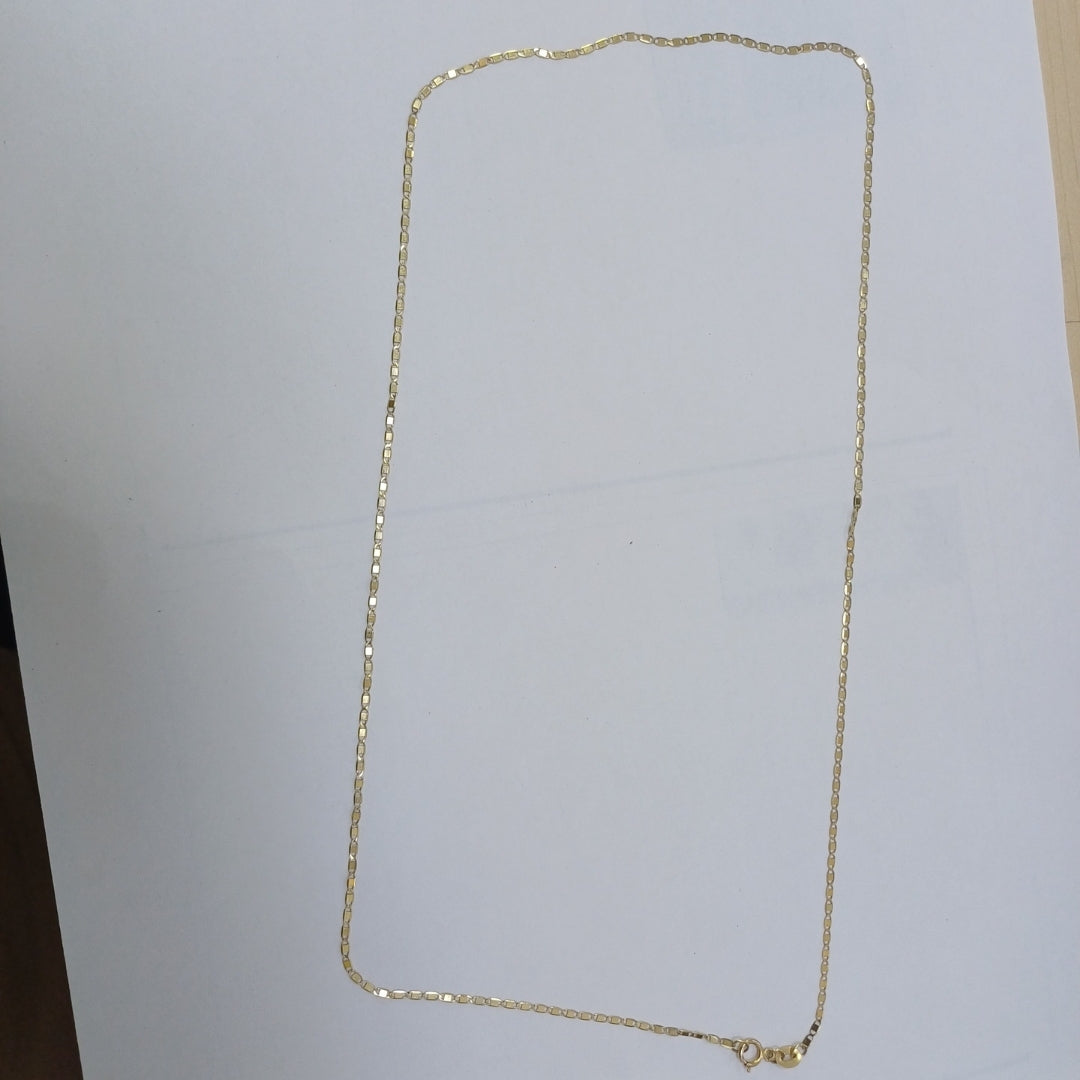CADENA ORO 14 K 1,80 GRMS (SEMINUEVO)