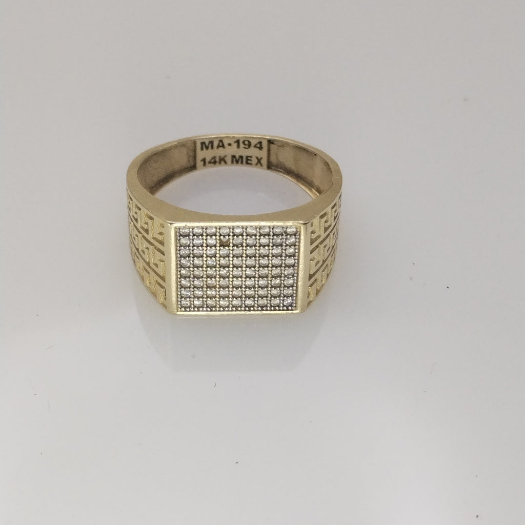 ANILLO ORO 14 K 4 GRMS (SEMINUEVO)