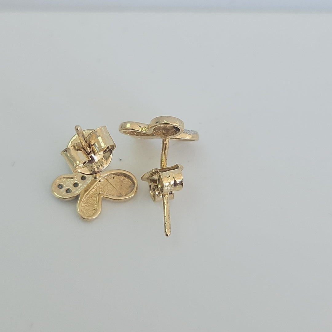 BROQUELES PAR ORO 14 K 1.4 GRMS (SEMINUEVO)