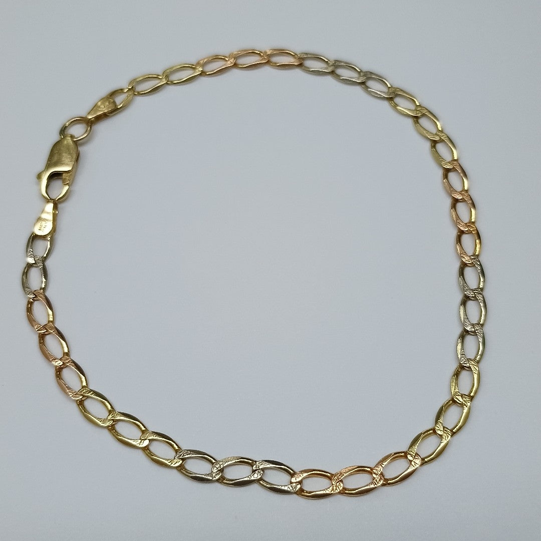 PULSERA ORO 14 K 4.3 GRMS (SEMINUEVO)