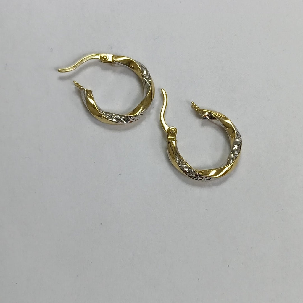 ARETES PAR ORO 14 K 1.5 GRMS (SEMINUEVO)