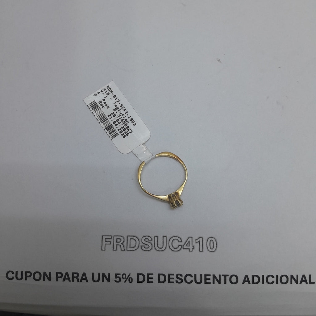 SOLITARIO ORO 14 K 1,60 GRMS (SEMINUEVO)