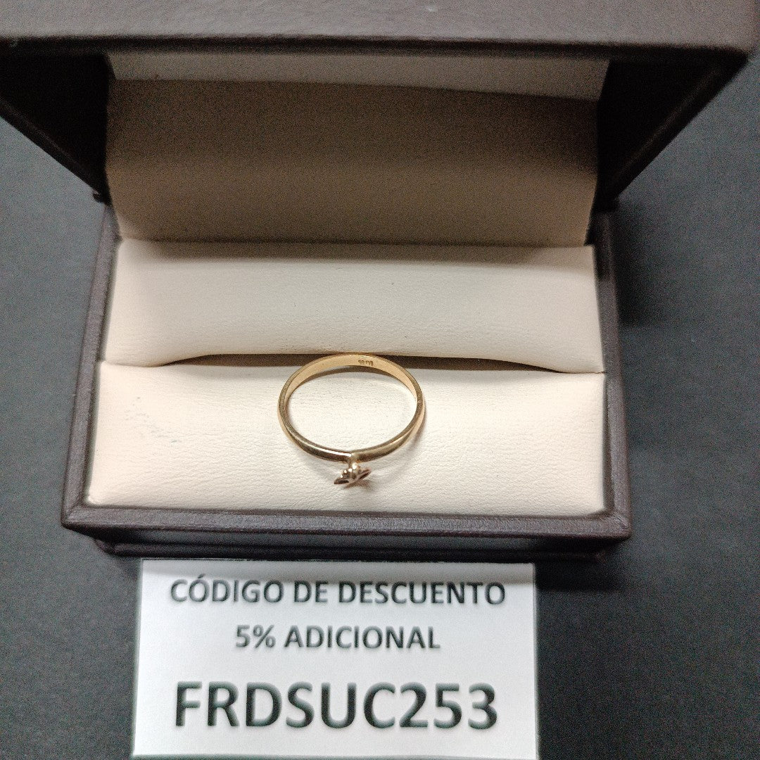 K1 1,10 GRMS 10 K ESPECIFICACIONES COMPLEMENTARIAS ANILLITO DE CON CORAZON (SEMINUEVO)