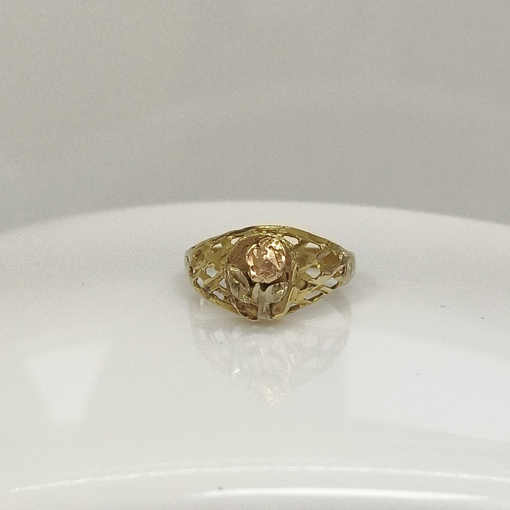 ANILLO ORO 14 K 2,00 GRMS (SEMINUEVO)