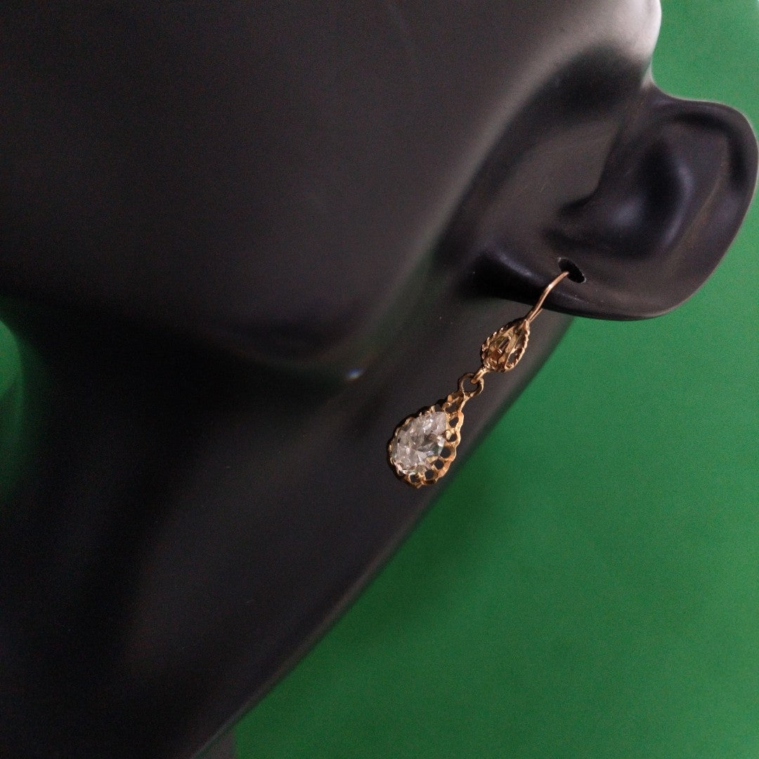ARETES PAR ORO 10 K 2.7 GRMS (SEMINUEVO)