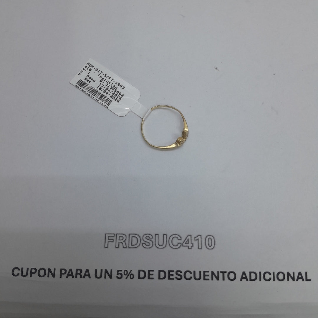 ANILLITO ORO 14 K 1,20 GRMS (SEMINUEVO)
