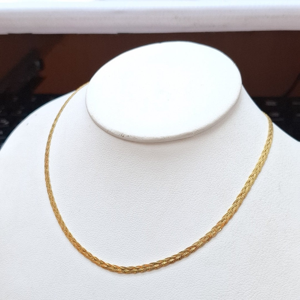 GARGANTILLA ORO 14 K 4.3 GRMS (SEMINUEVO)