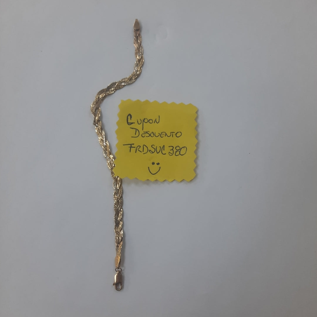 PULSERA ORO 14 K 3.2 GRMS (SEMINUEVO)