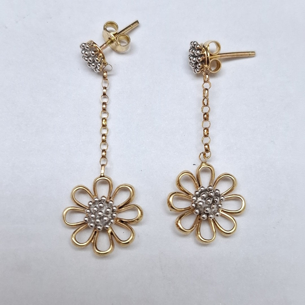 ARETES PAR ORO 14 K 4.2 GRMS (SEMINUEVO)