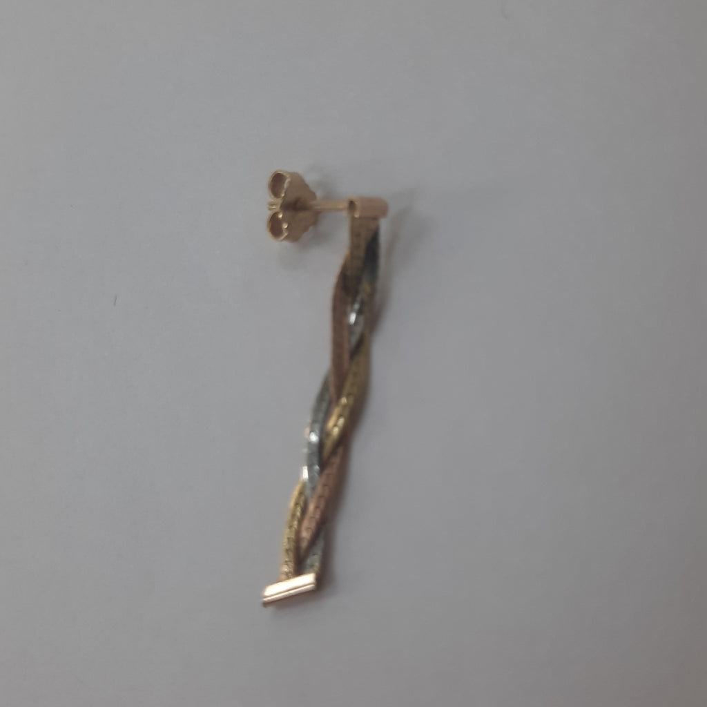 BROQUELES PAR ORO 14 K 1.3 GRMS (SEMINUEVO)
