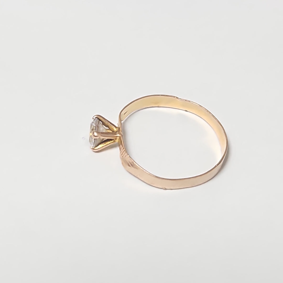 ANILLO ORO 10 K 1,20 GRMS (SEMINUEVO)