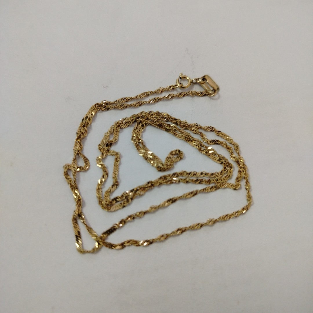 CADENA ORO 14 K 1.3 GRMS (SEMINUEVO)