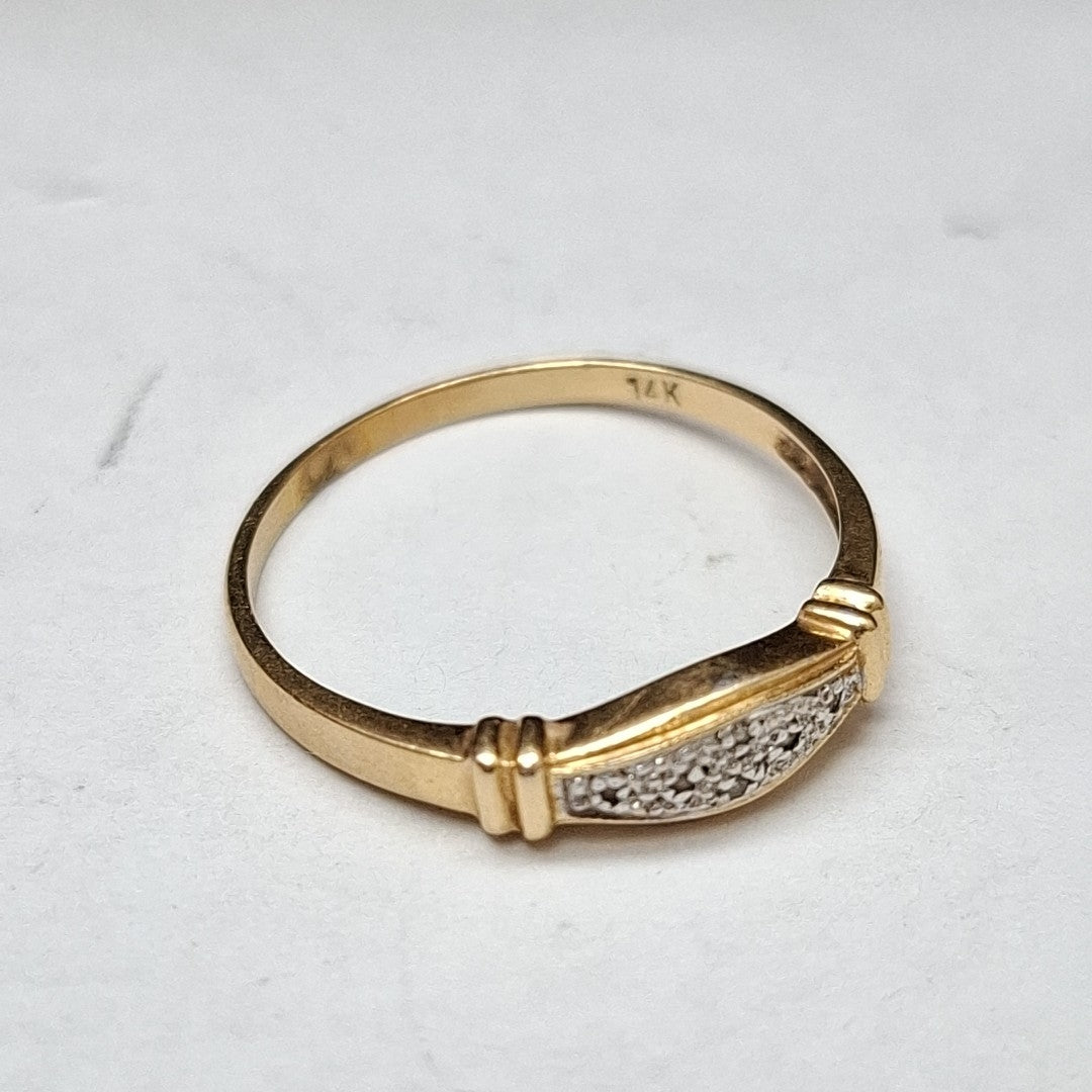 ANILLITO ORO 14 K 1.3 GRMS (SEMINUEVO)