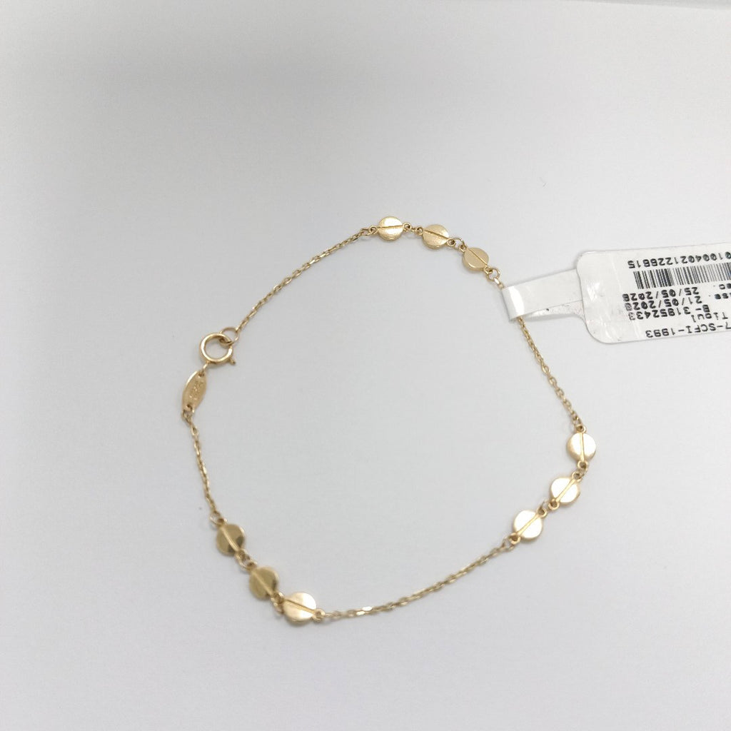 PULSERA ORO 14 K 2 GRMS (SEMINUEVO)