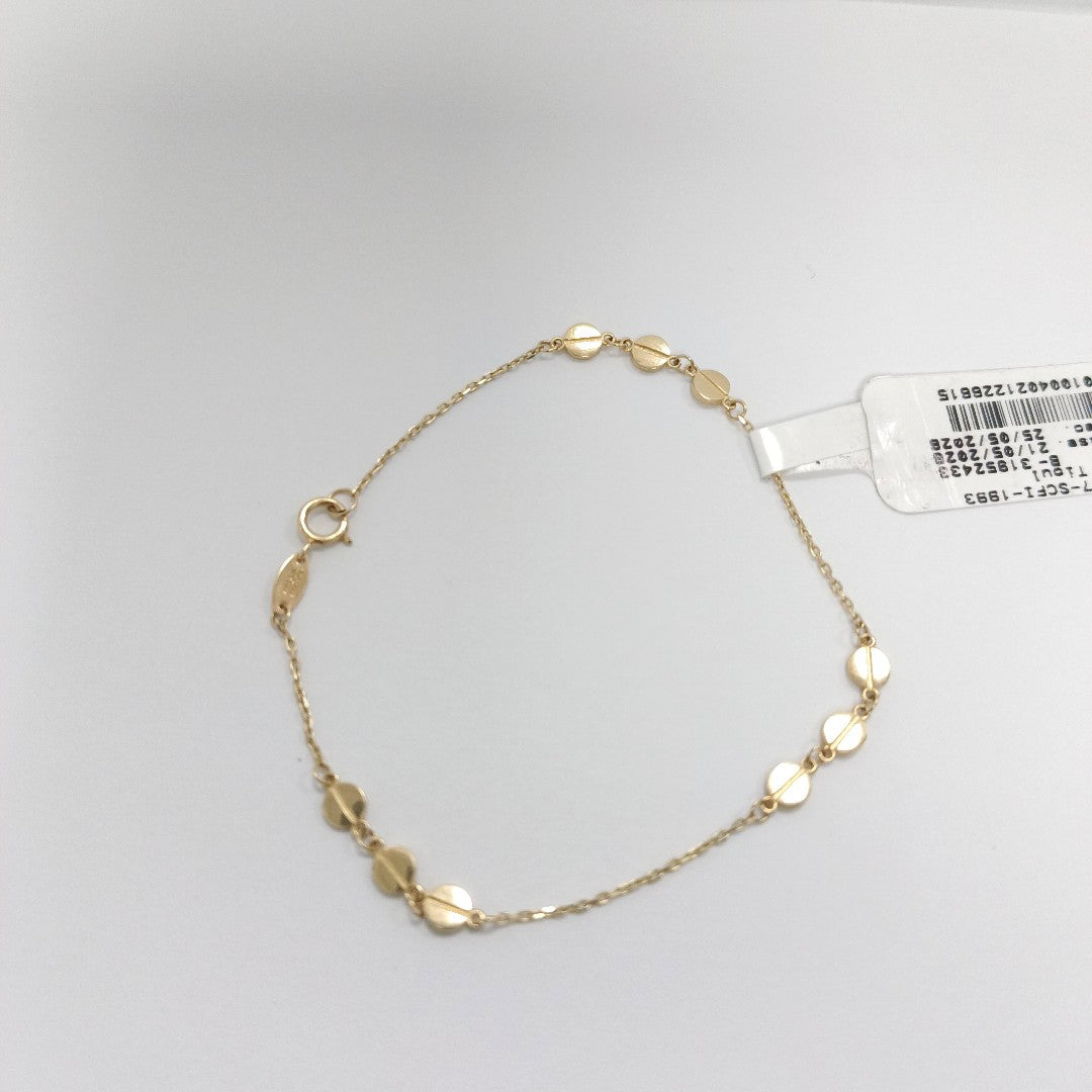 PULSERA ORO 14 K 2 GRMS (SEMINUEVO)