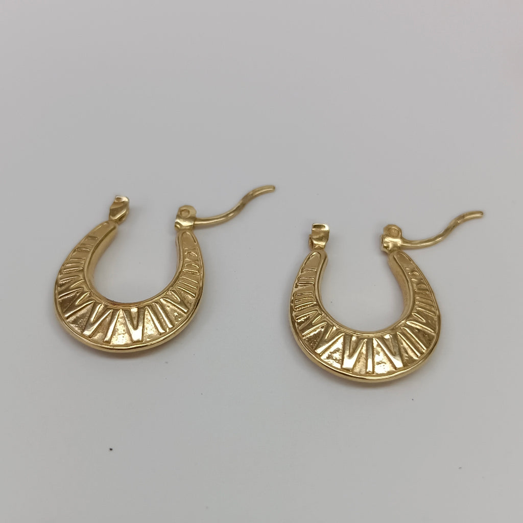 ARETES PAR ORO 14 K 1,90 GRMS (SEMINUEVO)