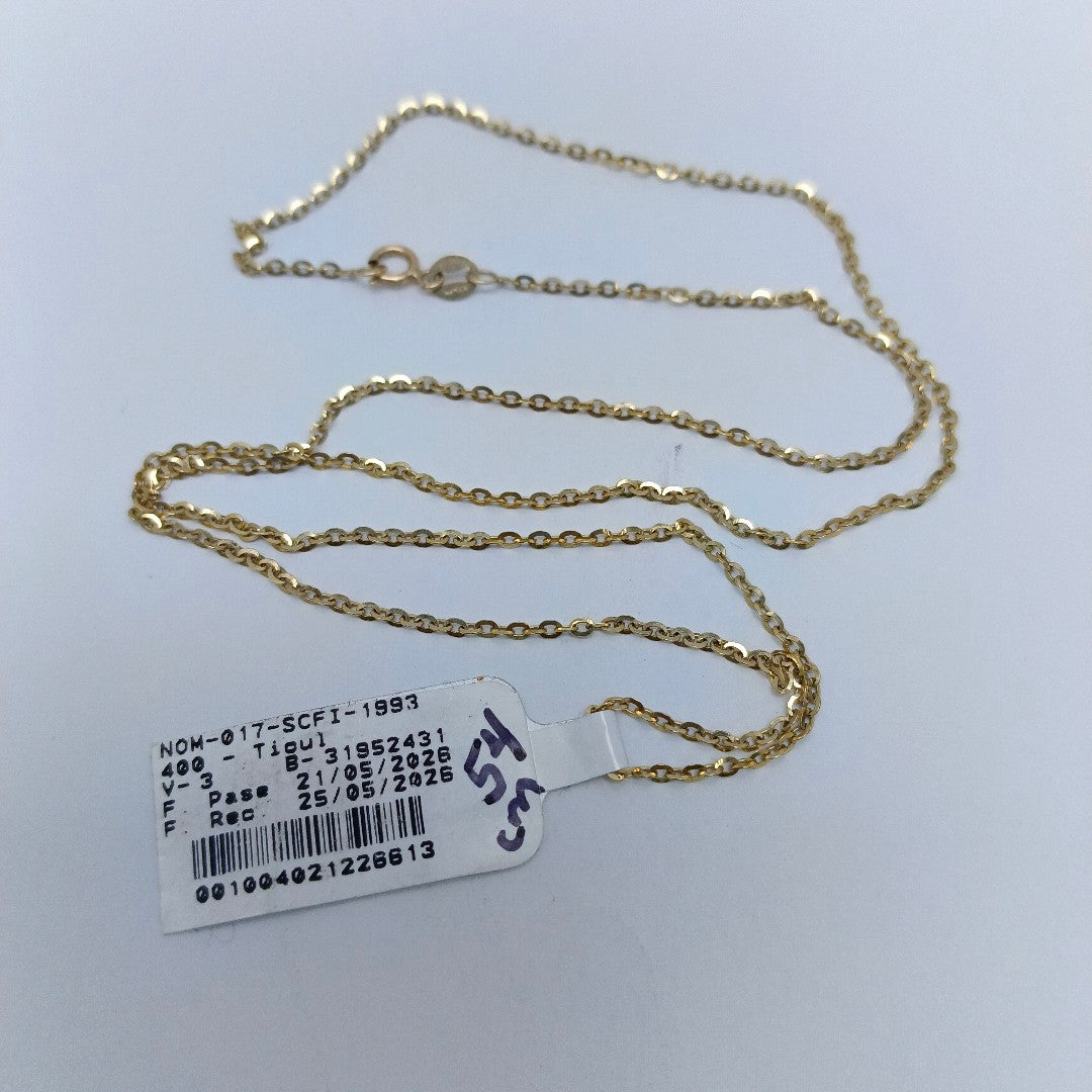 CADENA ORO 14 K 2.3 GRMS (SEMINUEVO)