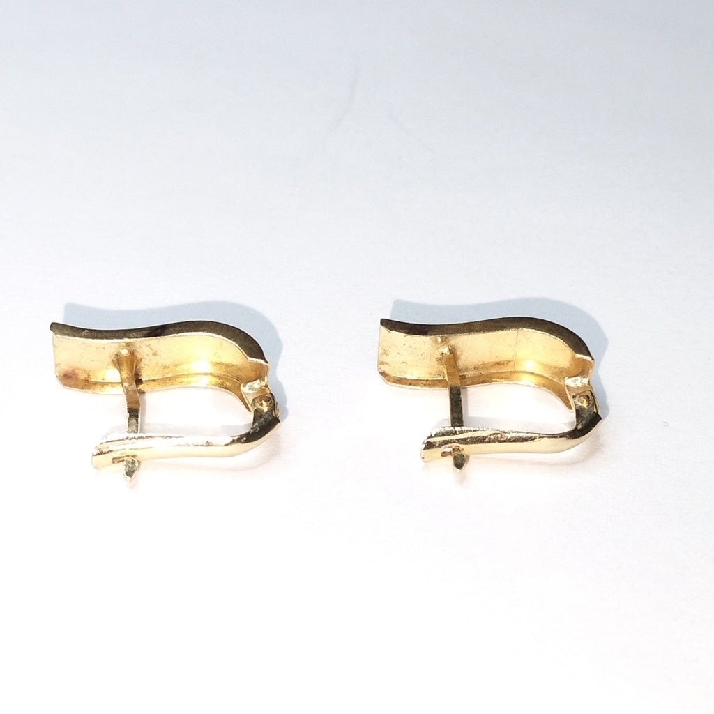 ARETES PAR ORO 14 K 1.9 GRMS (SEMINUEVO)