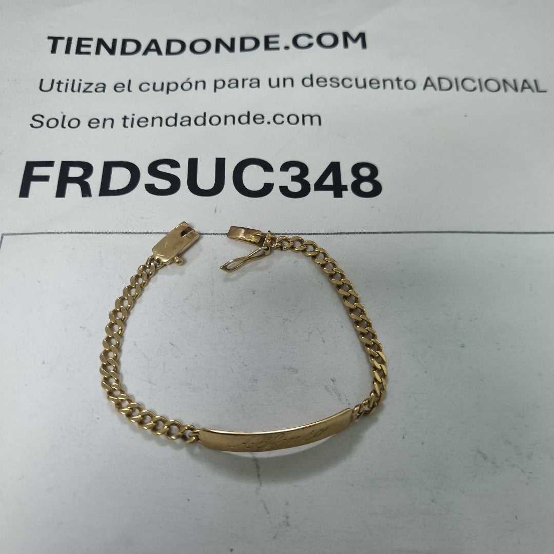 ESCLAVA ORO 14 K 8.3 GRMS (SEMINUEVO)